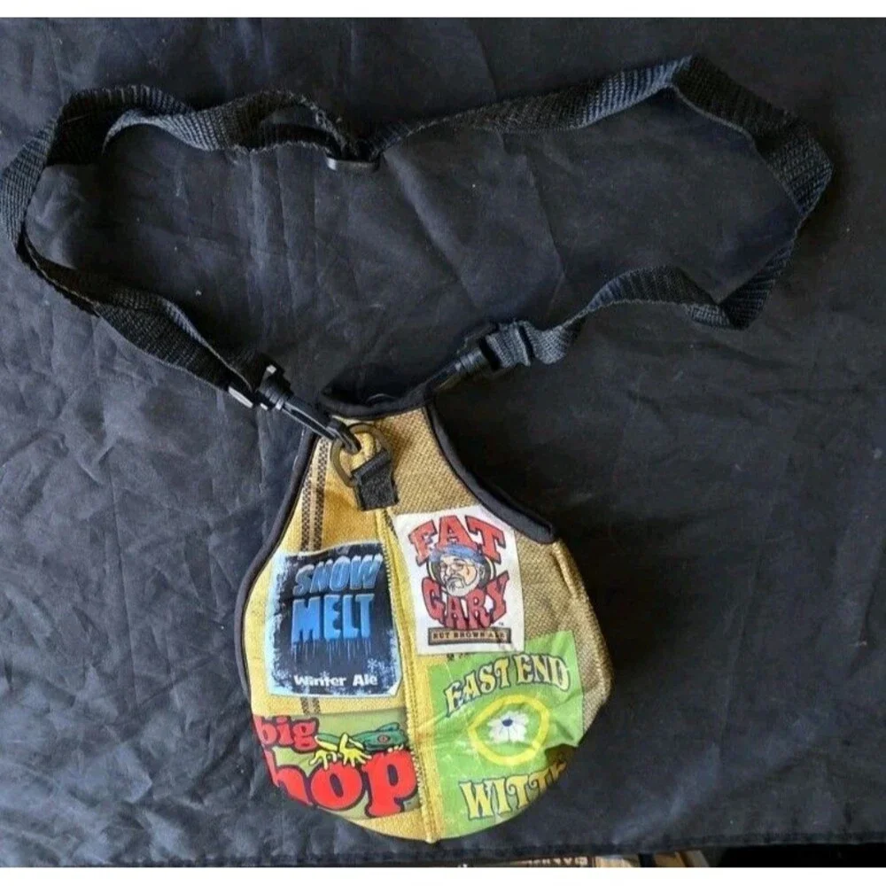 East End Brewing Pittsburgh Thermal Growler Bag With Strap Zip
